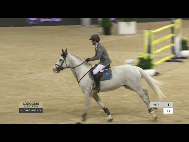 Christian Kukuk & Horse Colestus - Longines Masters HK 2018 | jumping competition 1.60m