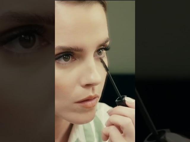 Emma Watson's GRWM as she prepares for war. Nope... it's a fashion show.  #emmawatson