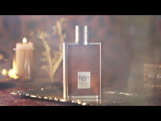 Dive into the #opulence  of #karus  Amber Gold By #khadlajperfumes