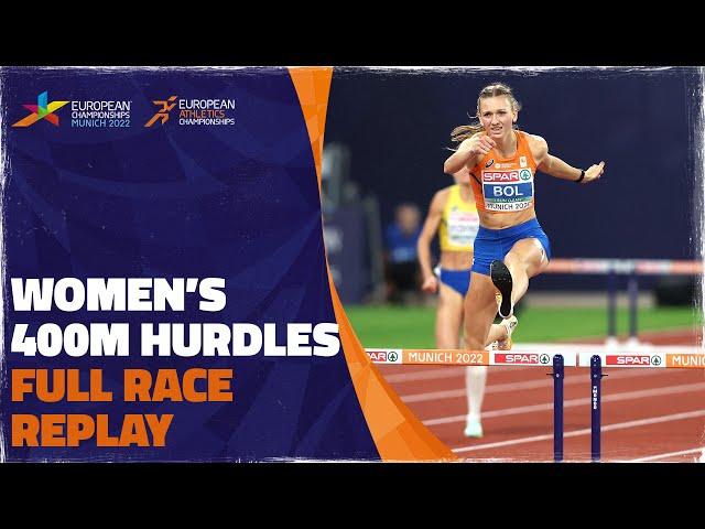 Women's 400m Hurdles Final | Munich 2022 | Femke Bol