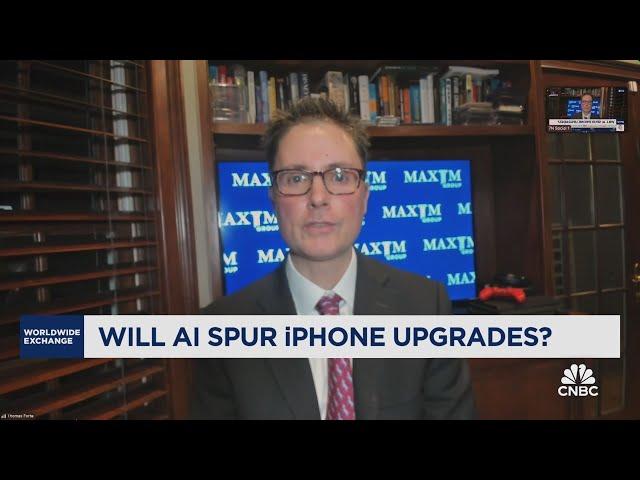 Forte: Apple shares bake in the A.I. fueled upgrade cycle.