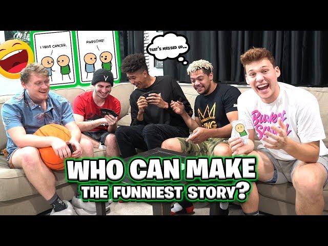 Who Can Make the Funniest Story? HILARIOUS 2HYPE CARD GAME!