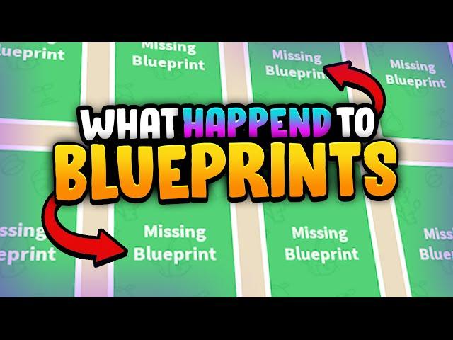 What Happened to BLUEPRINTS!? in Roblox Islands (Skyblock)