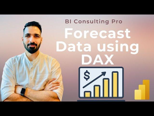 How to forecast data using DAX in Power BI? | Forecast Data in Power BI | DAX | BI Consulting Pro