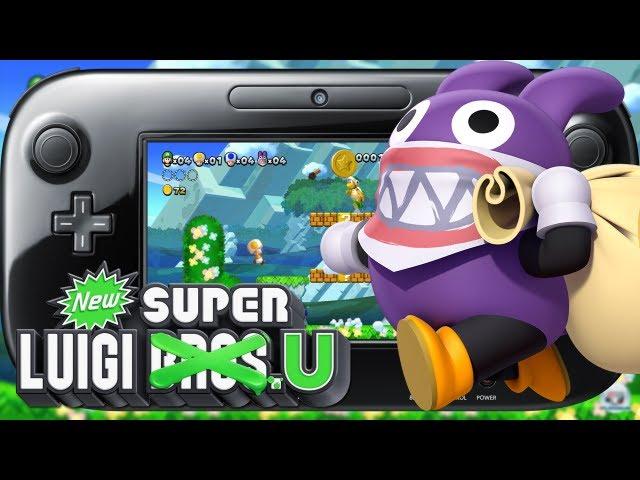 New Super Luigi U - How To Play As Nabbit In Single Player