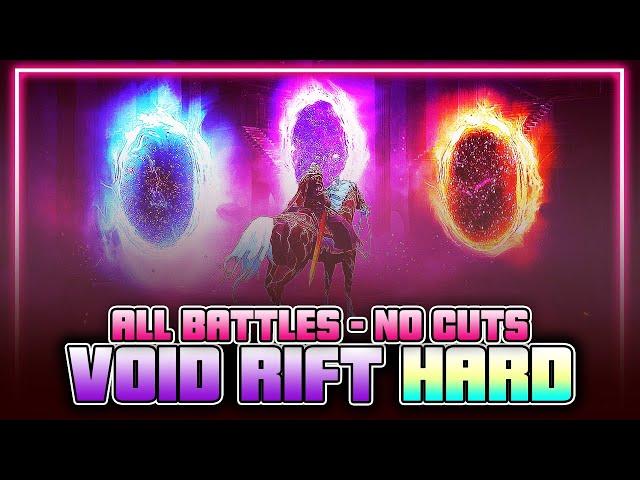 HARD: Void Rift - Full Run - ALL BATTLES! ⁂ Watcher of Realms