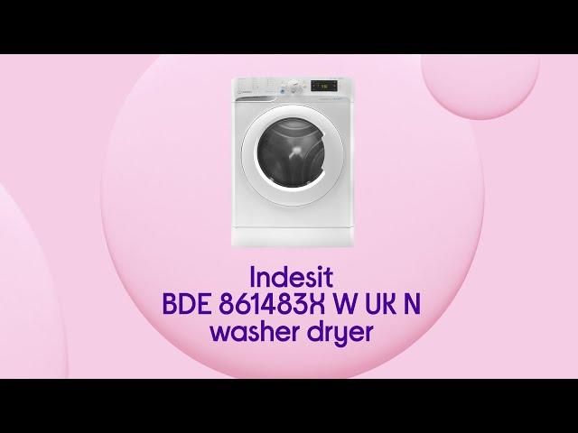 Indesit Innex BDE 861483X W UK N 8 kg Washer Dryer - White | Product Overview | Currys PC World