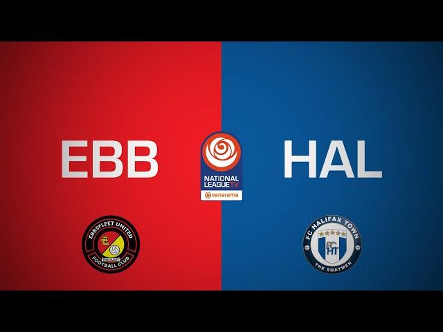 EBBSFLEET UNITED 0-1 FC HALIFAX TOWN  | National League highlights | 31st August 2024