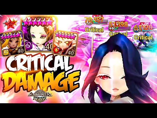 Crazy Damage LYDIA Destroys Enemies in Summoners War