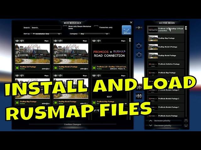 How to install [ RUSMAP  ADD ON ] FOR PRO MODS  2.63 ETS2 1.46