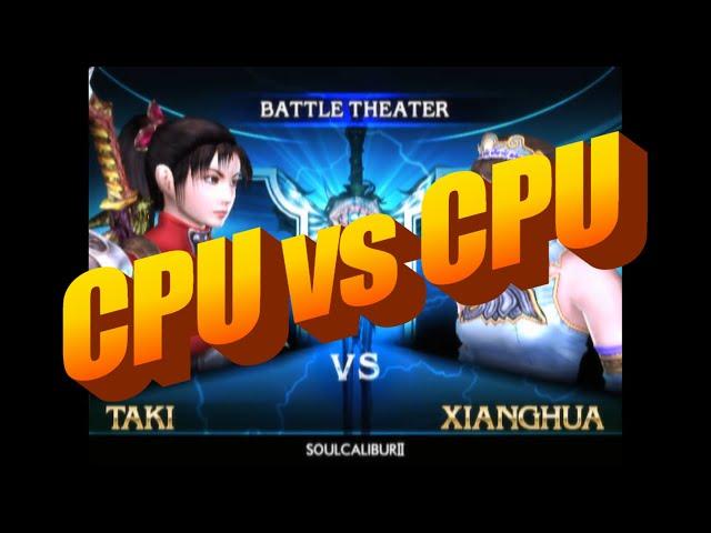 Soul Calibur 2 - CPU vs CPU Battle Theater (Over 8 Hours)