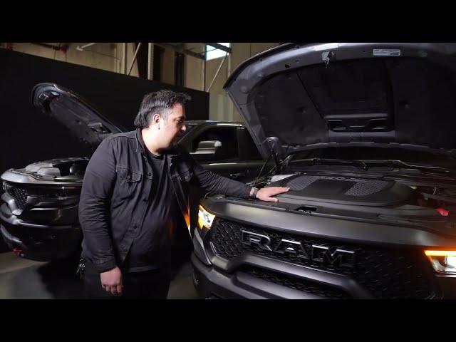 S&B Filters Cold Air Intake Side By Side Sound Comparison 2021-23 Ram 1500 TRX V8-6.2L