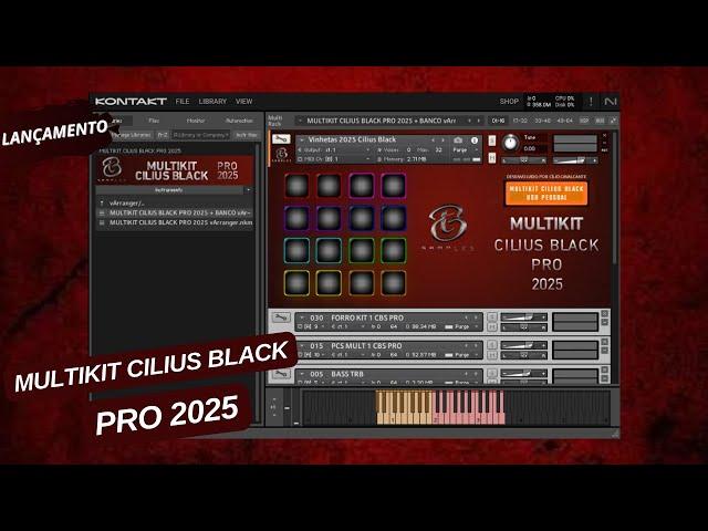 MULTIKIT CILIUS BLACK PRO 2025 | PACK vARRANGER E TECLADO ARRANJADOR | + DE 190 RITMOS