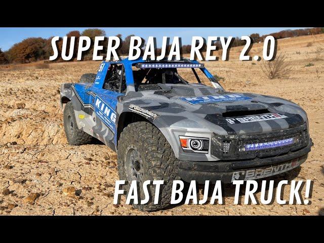 The Losi Super Baja Rey 2.0 is an Insanely Capable RC Desert Racer!