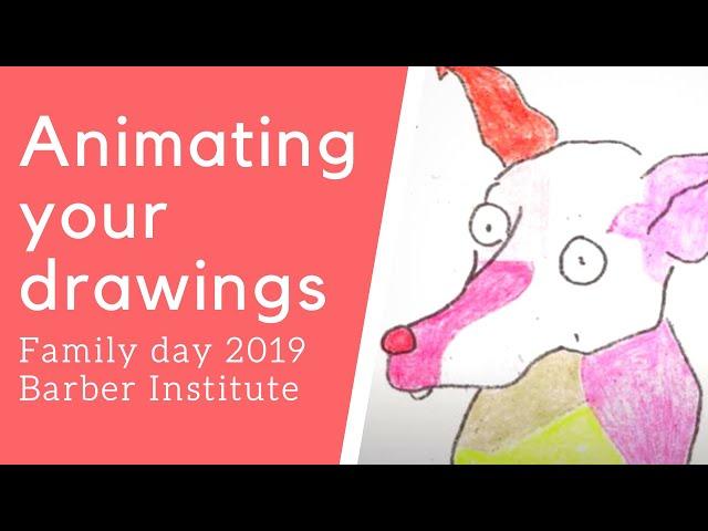 Family Day Animation - Sarah Taylor Silverwood | Barber Institute 2019