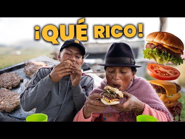 RICAS HAMBURGUESAS con COL (para mi mami) | Juvenal