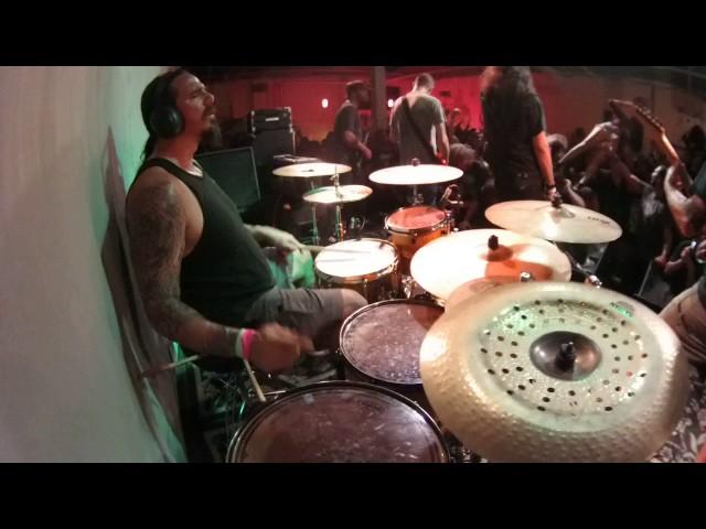 Dobber Beverly - Insect Warfare (LAST HOUSTON SHOW DRUM CAM FULL SET)