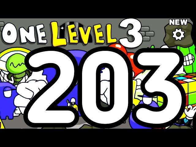 One Level 3 Level 203 Stickman Jailbreak