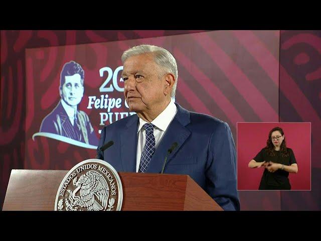 López Obrador corresponsabiliza a EEUU por violencia tras captura de capo Zambada | AFP