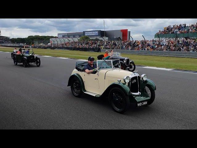 Austin Seven Driver's Parade at the British Grand Prix 2022