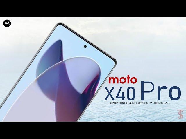 Moto X40 Pro First Look, Design, Camera, Key Specifications, 12GB RAM, Features