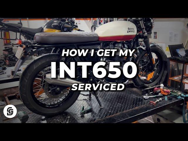 Annual service for INTERCEPTOR 650 | step by step process