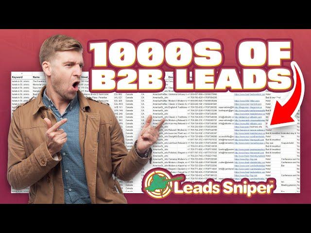 Email Extractor Tutorial: Scrape emails from Google Maps & Domains with Leads-Sniper