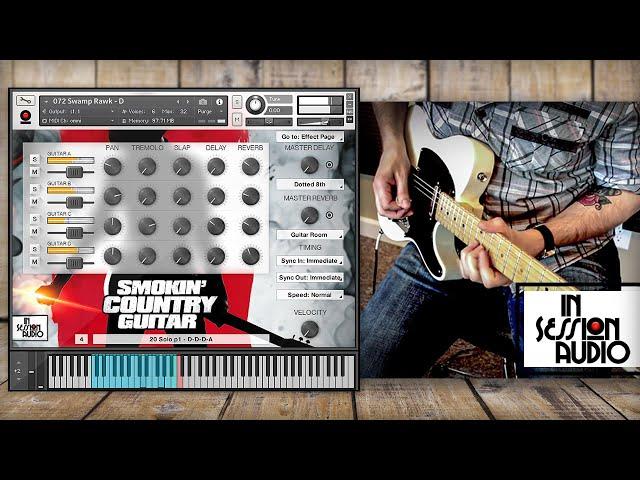 Smokin Country Guitar - In Session Audio