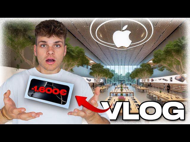 ICH KAUFE DAS NEUE IPHONE 16PRO️ Düsseldorf Vlog | Jan