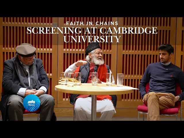 Cambridge University students “shocked” by anti-Ahmadiyya Persecution in Pakistan