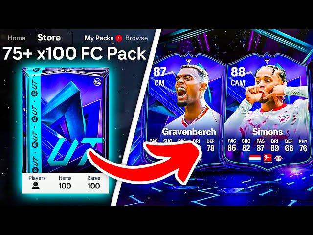 75+ x100 FC PRO LIVE PACKS!  FC 25 Ultimate Team