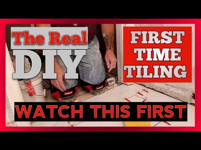 FIRST TIME TILING A FLOOR | HomeOwner DIY