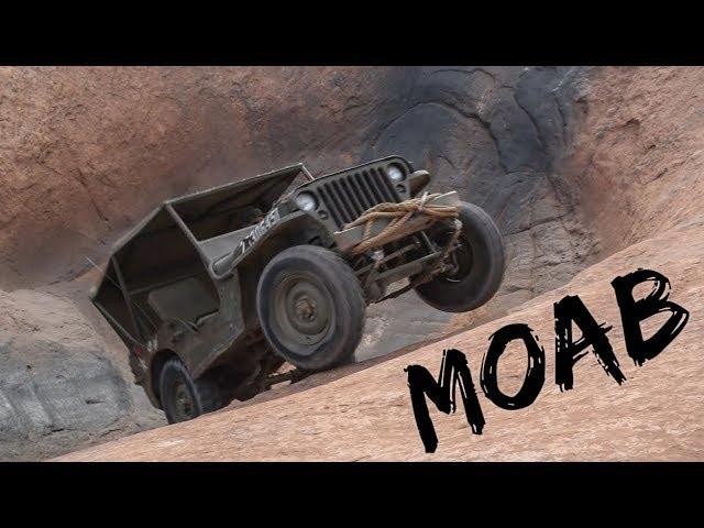 Willys Jeeps DOMINATE Moab