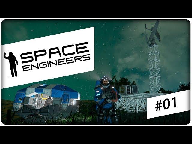 Space Engineers ️ Земля Начало - Выживание в Звездной Системе #01