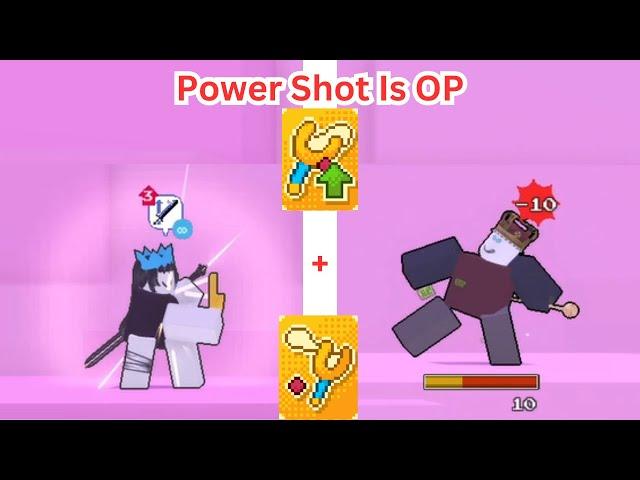 Power Shot Just Buffed Slingshot Even More... - Block Tales (Roblox)