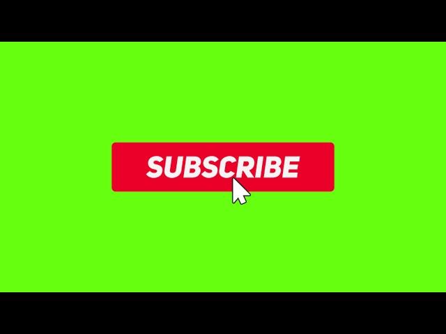 Green screen subscribe button...mouse click with sound