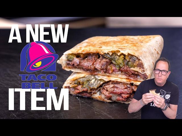 MAKING A NEW / LIMITED EDITION QUESADILLA THING FROM TACO BELL... | SAM THE COOKING GUY