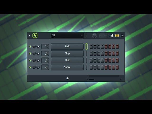 MAKING A CRAZY BEAT WITH THE 4 DEFAULT DRUMS IN FL STUDIO!