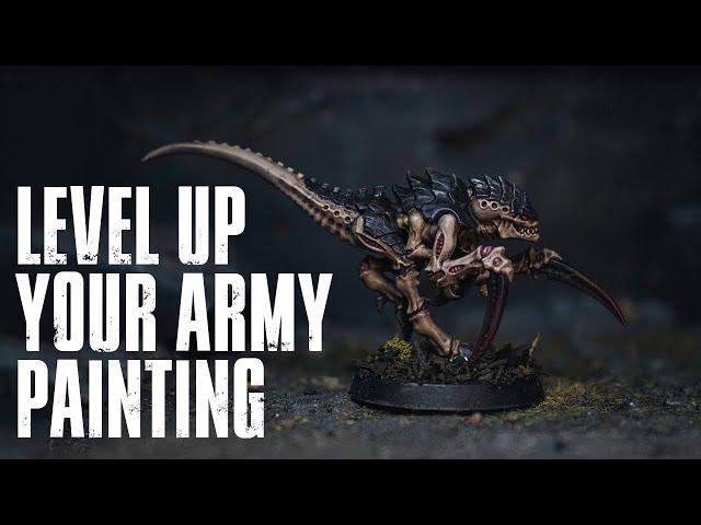 Army Painting better than Gamesworkshop || Tyranids Hormagaunts