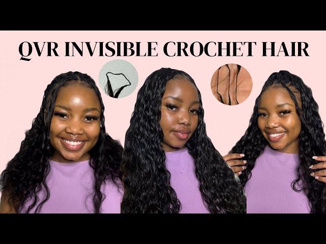 Quick & easy Invisible Micro-loop Crochet hair for beginners |QVR HAIR