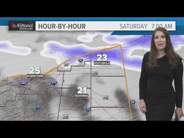 Cleveland area Weather Impact forecast: Lake-effect snow continues