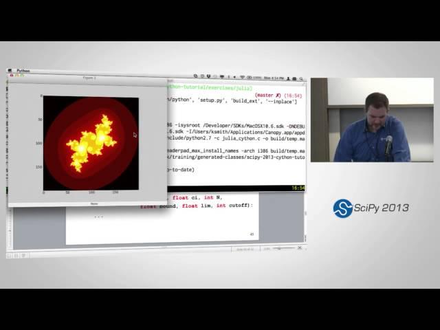 Cython: Speed up Python and NumPy, Pythonize C, C++, and Fortran, SciPy2013 Tutorial, Part 4 of 4