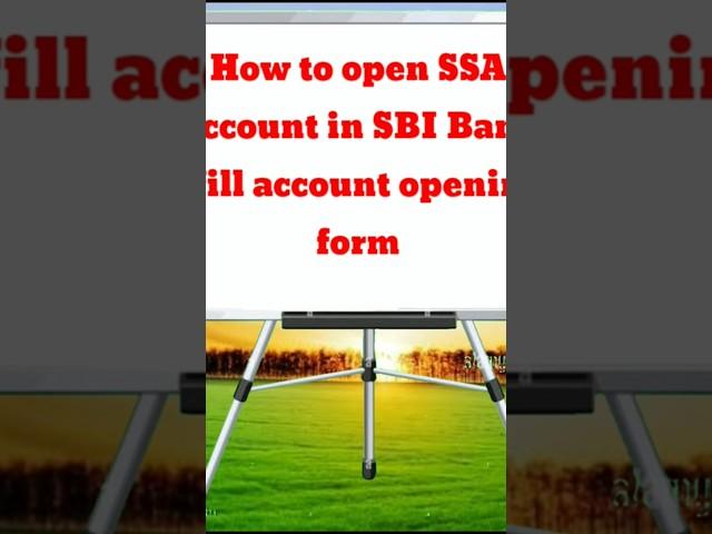 SBI Sukanya samriddhi yojana account open kaise kre ? Sukanya samriddhi yojana.