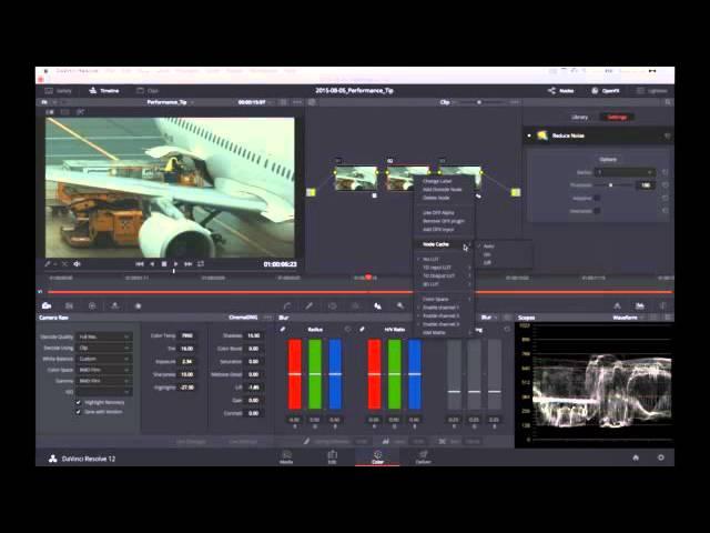 DaVinci Resolve 12   realtime playback with heavy OpenFX Plugins tutorial