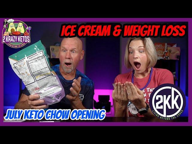 Can you eat ice cream to lose weight | What's in the July Keto Chow surprise box?