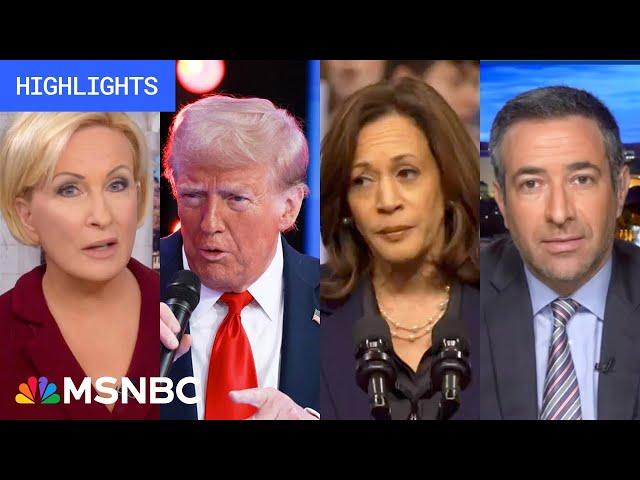 Countdown to the 2024 election: Day 18 | MSNBC Highlights