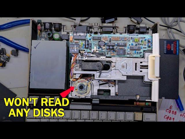 Apple IIc floppy drives can be fickle things