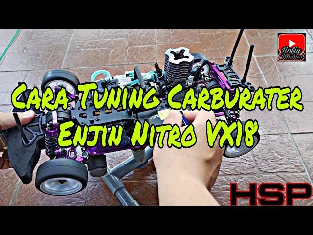 Tutorial Cara Tuning Carburater Engine Nitro Vx18 Part 1/2 | Hsp Nitro Rc Cars