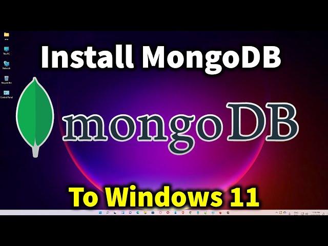 How to Install MongoDB on Windows 11