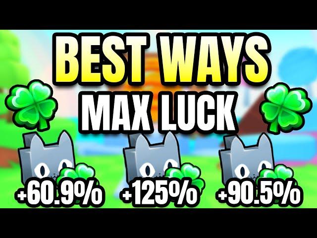 Best Ways To Get Max Luck in Pets Go (RNG)